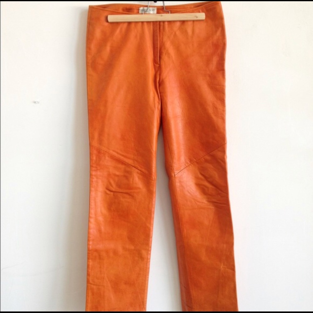 Real Leather Pants